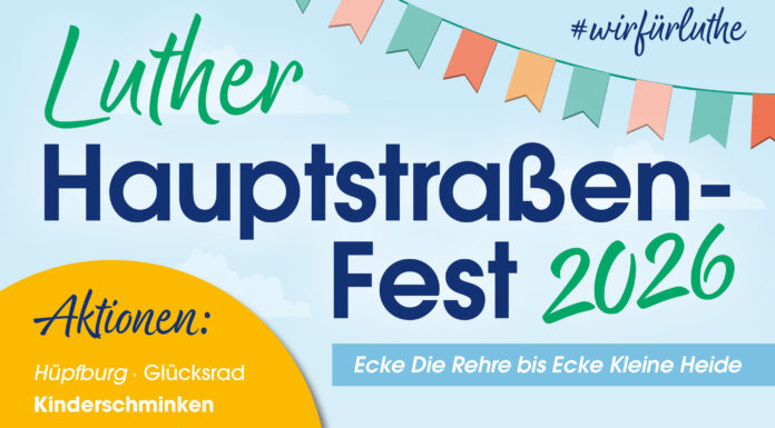 Hauptstraßenfest in Luthe kehrt 2026 zurück Hauptstraßenfest in Luthe kehrt am Samstag, 27. Juni 2026, zurück. Rund 15 Vereine gestalten das Programm im Ort gemeinsam