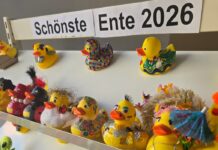 Die schönsten Enten in Wunstorf in der Südstraße Die schönsten Enten in Wunstorf sind in der Südstraße 3 zu sehen. 63 Rennenten stehen im Schaufenster, abgestimmt wird bis 20. Juni