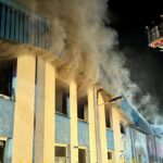 Großbrand auf ehemaligem Vion-Gelände in Wunstorf Großbrand auf Vion-Gelände in Wunstorf: Seit der Nacht brennt am Luther Weg eine Lagerhalle. 280 Feuerwehrleute sind im Einsatz