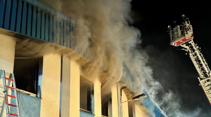 Großbrand auf ehemaligem Vion-Gelände in Wunstorf Großbrand auf Vion-Gelände in Wunstorf: Seit der Nacht brennt am Luther Weg eine Lagerhalle. 280 Feuerwehrleute sind im Einsatz