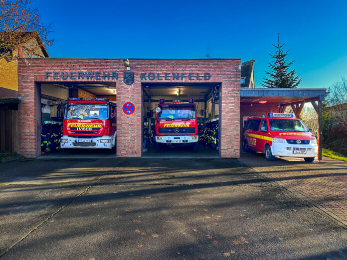 Tag der offenen Tür in Kolenfeld Die Feuerwehr Kolenfeld lädt am 22. August von 11 bis 17 Uhr zum Tag der offenen Tür am Kirchdamm mit Übungen, Kinderprogramm und Musik ein