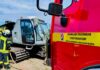 Feuer an Pistenraupe im Großenheidorner Moor schnell gelöscht Feuer an Pistenraupe im Großenheidorner Moor: Feuerwehr Großenheidorn löscht Dienstagvormittag den Entstehungsbrand und verhindert größeren Schaden